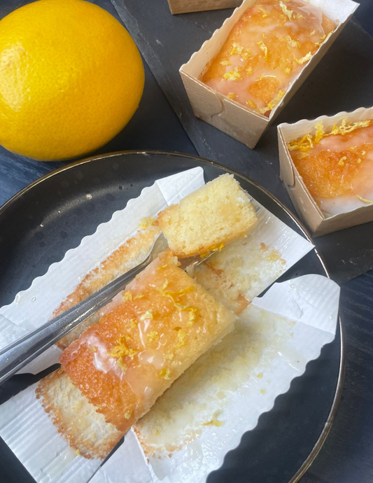 Mini Lemon Drizzle Loaf Cake