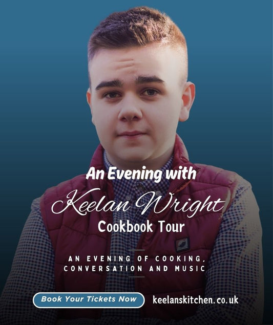 An Evening with Keelan's Kitchen Book Tour - Friday 21st March 2025 - Naunton Village Hall - Cheltenham